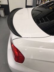 BMW 3 SERİSİ E90 M PERFORMANCE SPOİLER  2005 - 2012 E90 BAGAJ ÜSTÜ ÇITA SPOYLER PARLAK SİYAH BOYALI