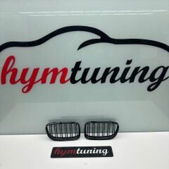 BMW 3 SERİSİ E90 LCİ M3 PANJUR IZGARA 2008 2012 UYUMLU E90 BÖBREK SİYAH 