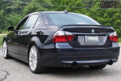 BMW 3 SERİSİ E90 İNCE SPOİLER BOYASIZ 2005 - 2012 UYUMLU E90 BAGAJ ÇITASI SPOYLER İTHAL PLASTİK