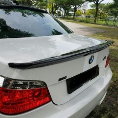 BMW E60 ACS Spoiler, Kalın Spoyler, Eski 5.20 2004 2011, Piano Black, Arka Bagaj Rüzgarlığı