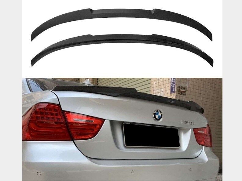 BMW 3 Serisi E90 Yarasa Spoiler 2005 - 2012 uyumlu bagaj çıtası Parlak Siyah ithal ürün