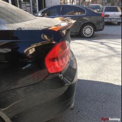 BMW 3 Serisi E90 Yarasa Spoiler 2005 - 2012 uyumlu bagaj çıtası Parlak Siyah ithal ürün