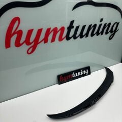 BMW 3 Serisi E90 Psm Spoiler 2005 - 2012 uyumlu bagaj rüzgarlığı spoyler Parlak Siyah