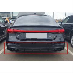 AUDI A7 S7 DİFÜZÖR VE EGZOZ SETİ 2019+ (S-LINE DONANIM İÇİN)