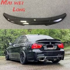 BMW 3 Serisi E90 Psm Spoiler 2005 - 2012 uyumlu bagaj rüzgarlığı spoyler Parlak Siyah