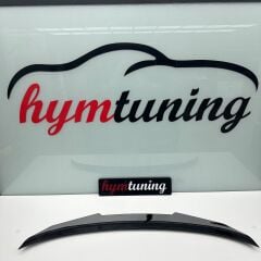 BMW 3 Serisi E90 Psm Spoiler 2005 - 2012 uyumlu bagaj rüzgarlığı spoyler Parlak Siyah