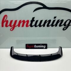 BMW E91 Touring spoiler F-PERFORMANCE Tavan Spoyleri 2005 - 2012 için  parlak siyah boyalı