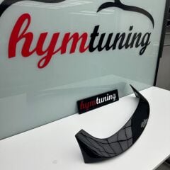 BMW E91 Touring spoiler F-PERFORMANCE Tavan Spoyleri 2005 - 2012 için  parlak siyah boyalı
