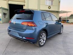 Volkswagen Golf 7 ve 7.5 uyumlu R Arka Tampon + Difüzör 4 Egzoz Sağ + Sol 2013 - 2021