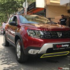 Dacia Duster 2018 Ön Arka Tampon Eki, Gri Boyalı