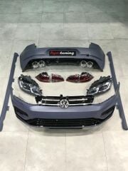 GOLF 7 UYUMLU 7.5 R LİNE DÖNÜŞÜM BODYKİT ÖN TAMPON ARKA TAMPON MARŞPİYEL FAR STOP SET
