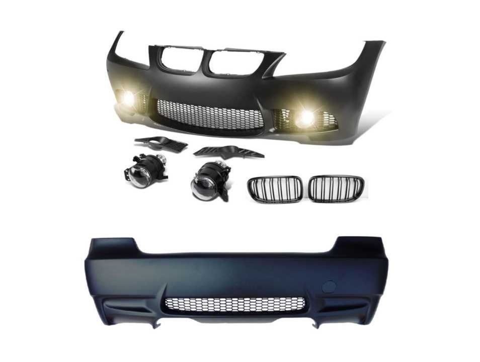 BMW 3 SERISI E90 LCI 2009-2011 M3 BODY KIT ( ÖN-ARKA TAMPON - PANJUR - SIS LAMBASI)