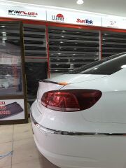 VW Passat CC Spoiler, Piano Black Boyalı, VWCC Bagaj Çıtası Parlak Siyah ABS Plastik 2008 2017