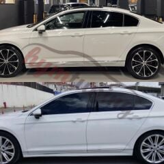 VW Passat B8 Rline Bodykit Seti Ön Tampon Difüzör Marşpiyel 2015 - 2018 UYUMLU