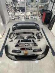 VW Passat B8 Rline Bodykit Seti Ön Tampon Difüzör Marşpiyel 2015 - 2018 UYUMLU