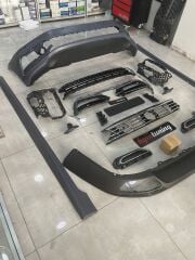 VW Passat B8 Rline Bodykit Seti Ön Tampon Difüzör Marşpiyel 2015 - 2018 UYUMLU