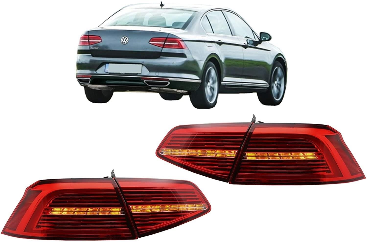 VW PASSAT B8 HIGHLINE LED STOP TAKIMI 2015-2018 Uyumlu 4 PARÇA
