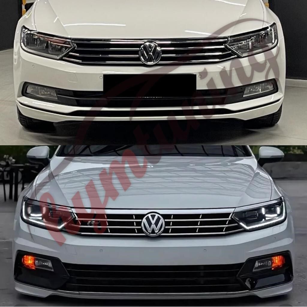 PASSAT B8 HİGHLİNE LED FAR  SAĞ SOL TAKIM  2015 - 2018 UYUMLU ALTTAN SİNYAL