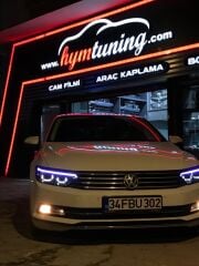Volkswagen Passat B8 uyumlu 8.5 elegance led far takımı 2015-2018 dönüşüm B8.5 Görünümlü Led Far