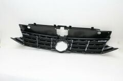VW Passat B8 Rline Ön Panjur 2015 - 2018 uyumlu Rline Logo dahil