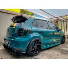VW POLO 6R 6C MK5 BATMAN STYLE SPOYLER 2011 2018 PARLAK SİYAH İTHAL