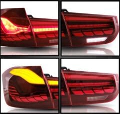 BMW 3 SERİSİ F30 DRAGON LED STOP KIRMIZI  2012 - 2018 UYUMLU