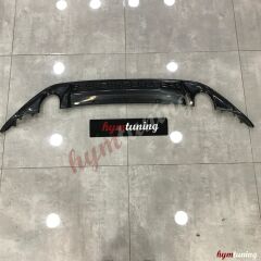 VW Golf 7 GTİ Difüzör, Parlak Siyah, ABS Plastik, Sağ/Sol Tek Çkş
