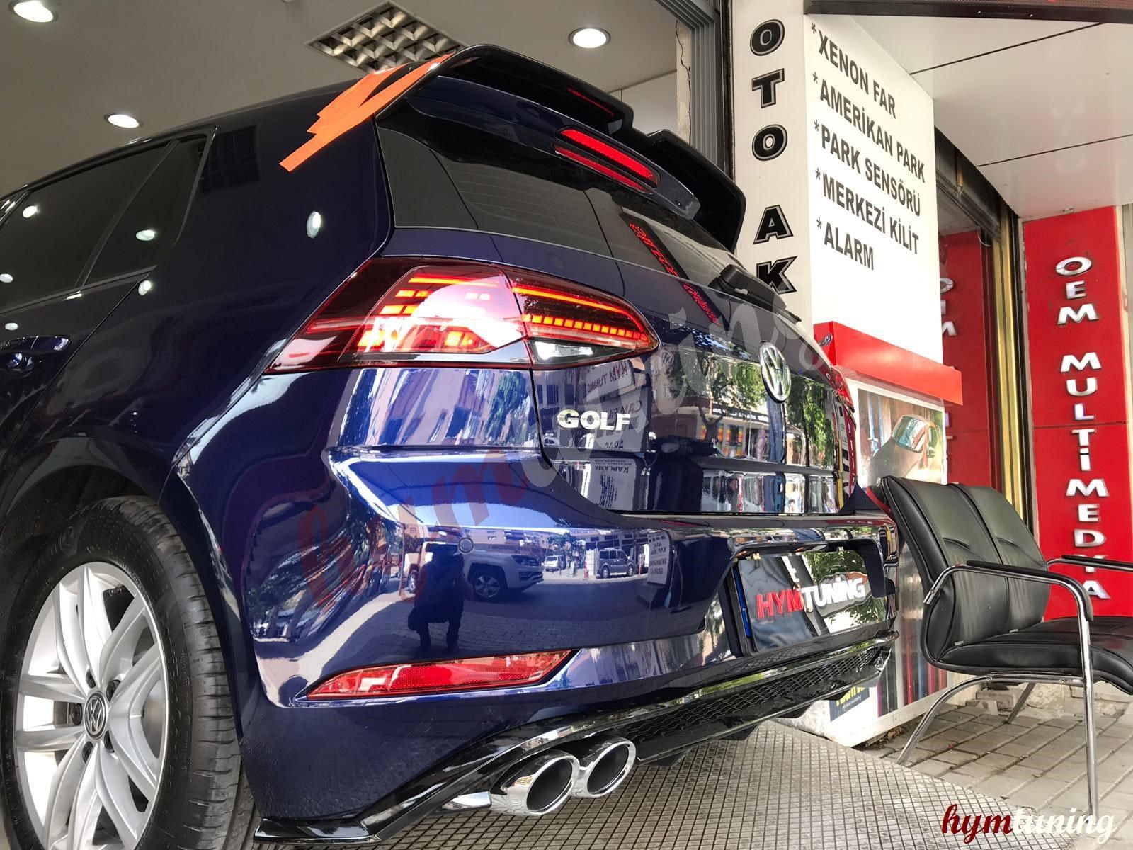 volkswagen golf 7.5 uyumlu r difizör golf 2018 - 2021  r difüzör