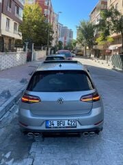 Volkswagen Golf 7.5 R Arka Tampon Splitteri arka difüzör cnc flap seti