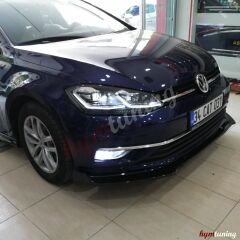 Volkswagen Golf 7.5 Ön Lip Parlak Siyah, Kulaklı Voltex İthal