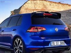 Golf 7 - 7.5  Spoiler Oettinger Spoiler Boyalı PARLAK SİYAH 2013 -2020 UYUMLU