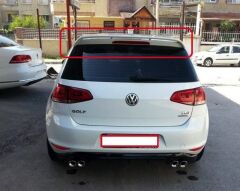 GOLF 7 - 7.5  Bagaj Spoiler  Boyalı, 1. Sınıf Fiberglass, 2013 - 2020 uyumlu