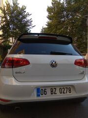 GOLF 7 - 7.5  Bagaj Spoiler  Boyalı, 1. Sınıf Fiberglass, 2013 - 2020 uyumlu