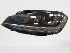 VW GOLF 7 U LED FAR SİLVER HAREKETLİ, R U LED FAR, 2013 2017 UYUMLU, KAYAR SİNYALLİ