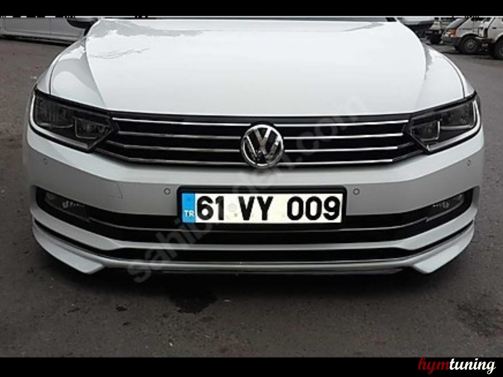 VW Passat B8 Ön Tampon Eki, ABS Plastik, Boyasız, 2015 2018 uyumlu