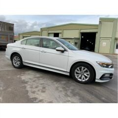 VW Passat B8 Rline Marşpiyel Takımı, Beyaz Boyalı, LC9A, Passat B8 Yan Etekler, 2015 2022 UYUMLU