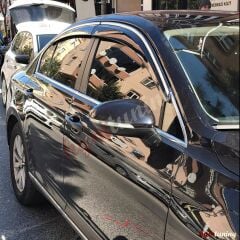 Volkswagen Passat B8 Cam Rüzgarlığı, Kromlu, Sunplex, Krom Çıtalı Ön Arka Sağ Sol Kapı Rüzgarlığı