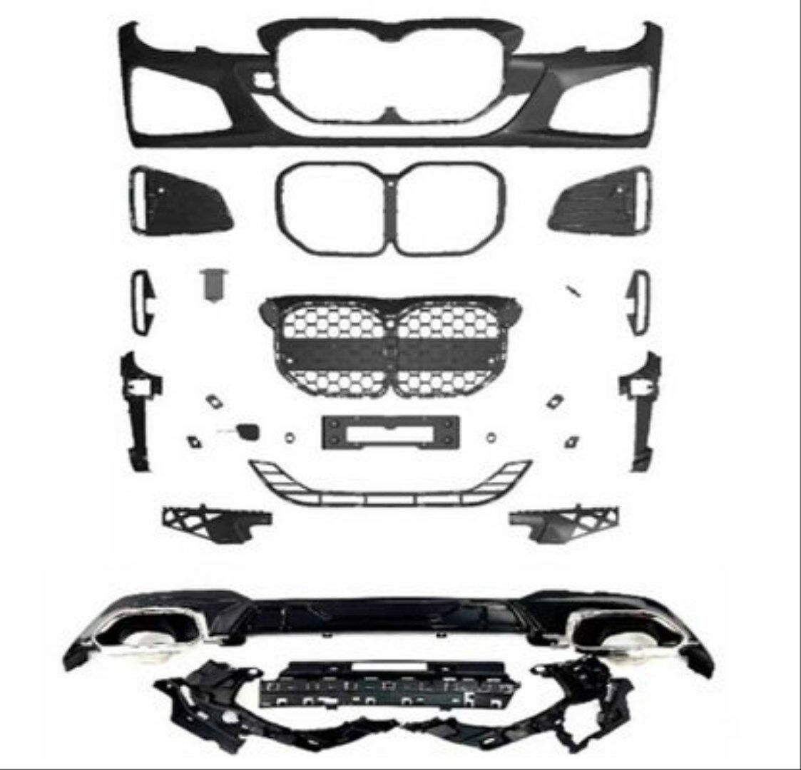 BMW 3 SERISI G20 İÇİN G22 DÖNÜŞÜM BODY KIT (KROM CERCEVELI)