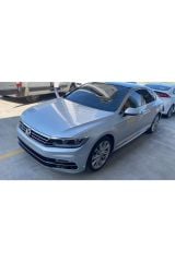 VW Passat B8 Rline Marşpiyel Takımı LB7W Tungsten Gri Boyalı, ABS Plastik Sağ Sol Yan Etekler