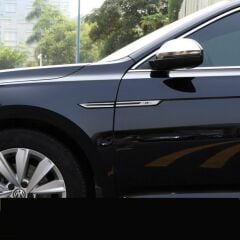 VW Passat B8 Çamurluk Logo Amblem Seti R Line 4 parça sağ sol çamurluk+kapı logosu