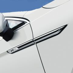 VW Passat B8 Çamurluk Logo Amblem Seti R Line 4 parça sağ sol çamurluk+kapı logosu