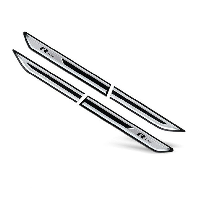 VW Passat B8 Çamurluk Logo Amblem Seti R Line 4 parça sağ sol çamurluk+kapı logosu