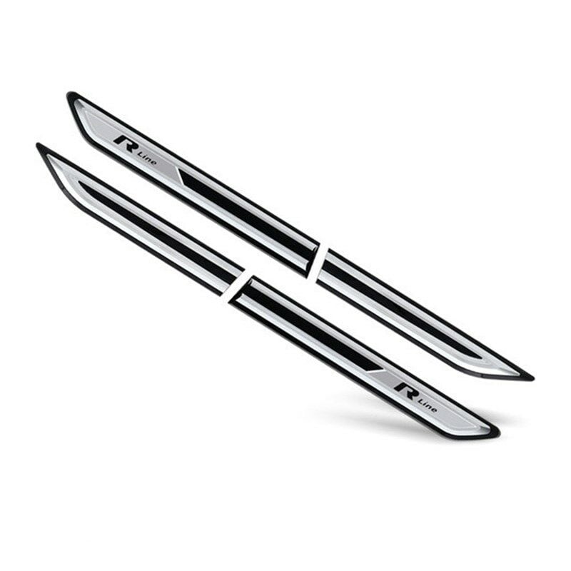 VW Passat B8 Çamurluk Logo Amblem Seti R Line 4 parça sağ sol çamurluk+kapı logosu