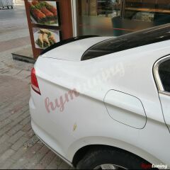 VW Passat B8 Spoiler Parlak Siyah, ABS Plastik, HAM PARLAK SİYAH, SUNPLEX