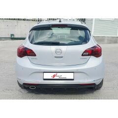 Opel Astra J HB - Difüzör, Parlak Siyah, 2012 2015, Makyajlı Kasa Uyumlu