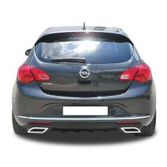 OPEL ASTRA J HB 2012 2015 EGZOZ GÖRÜNÜMLÜ DİFÜZÖR DİFİZÖR, MAKYAJLI KASA UYUMLUDUR