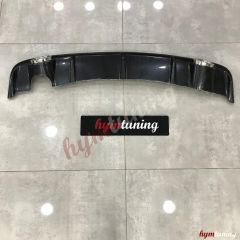 Opel Astra J SD Difüzör OPC Line, Piano Black ABS Krom Egzoz Uçlu, 2012 2018 Parlak Siyah Arka Ek