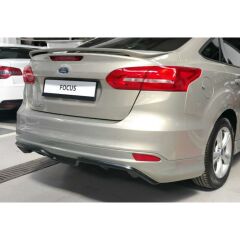 Ford Focus 3 Arka Tampon Eki, Boyasız ABS PLastik, Sport Çıkışsız Mat, HB ve Sedan UYUMLUDUR