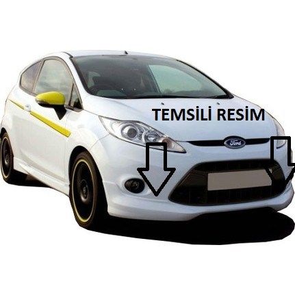 FORD FİESTA ÖN EK KARLIK 2009-2013 BOYASIZ PLASTİK