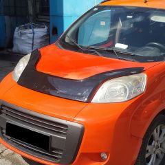 Fiat Fiorino Kaput Rüzgarlığı / Koruyucu 2007+ Piano Black Parlak Siyah ABS Plastik